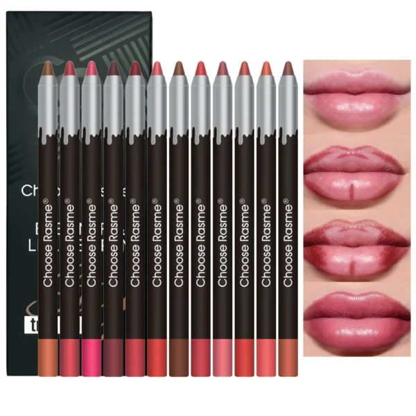 12pc Matte Lip Liners Set - Image 3