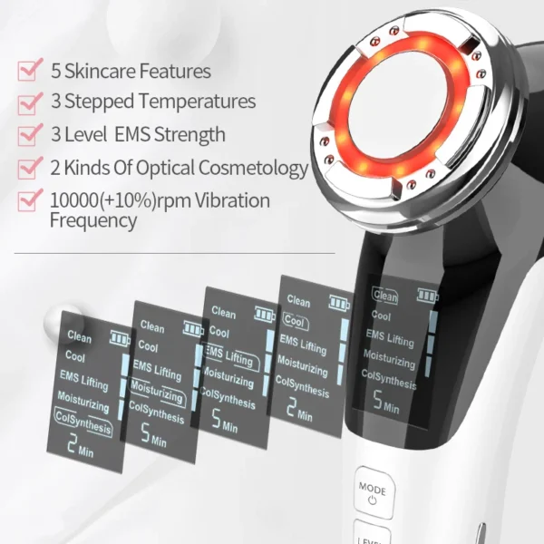 ANLAN EMS Facial Massager - Image 16