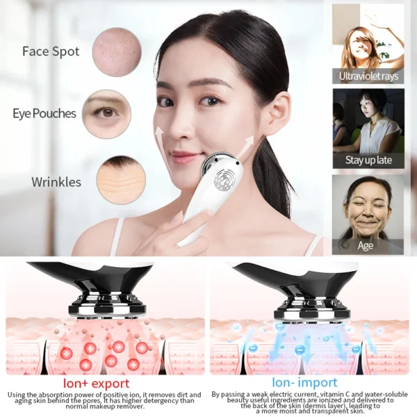 ANLAN EMS Facial Massager - Image 13