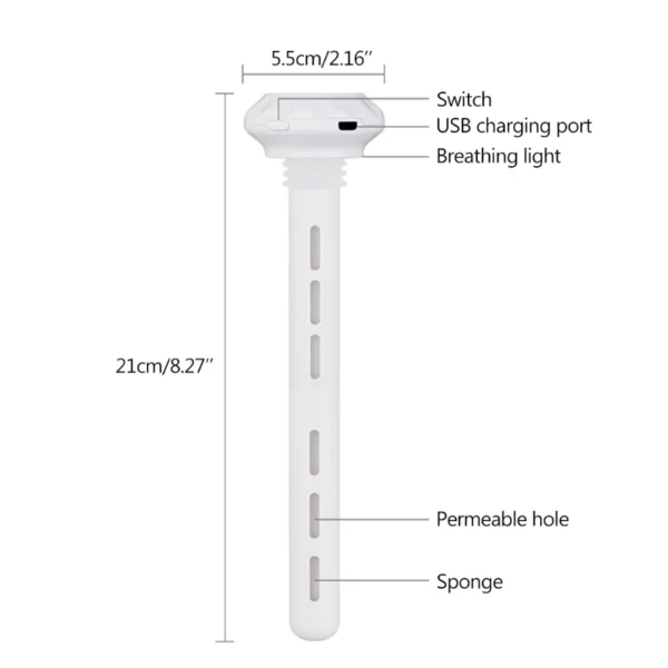 USB Mini Ultrasonic Air Humidifier - Image 11