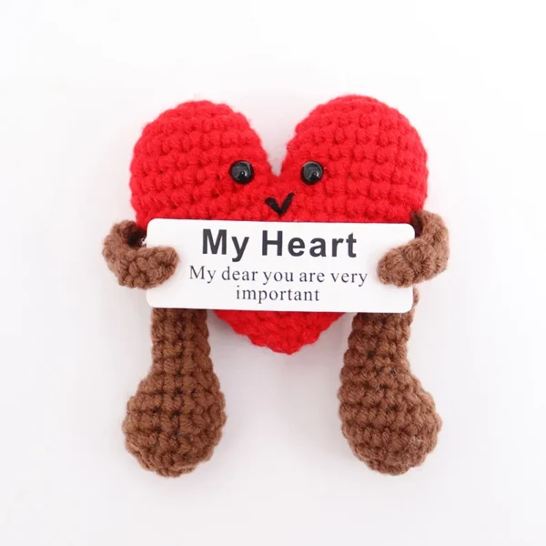 Mini Handmade Plush Wool Knitting Doll - Image 7