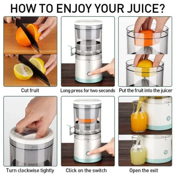 Fresh Orange Juice Machine Potable Orange Juice Machine For Home - Image 19