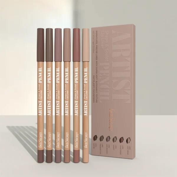 Face Secret Artist Shape Sculpt Lip Liner Pencil Set - Image 2