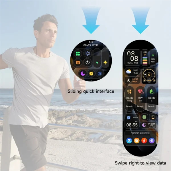 For Huawei Xiaomi GT5 Pro Smart Watch Men - Image 26