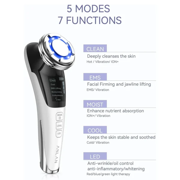 ANLAN EMS Facial Massager - Image 2