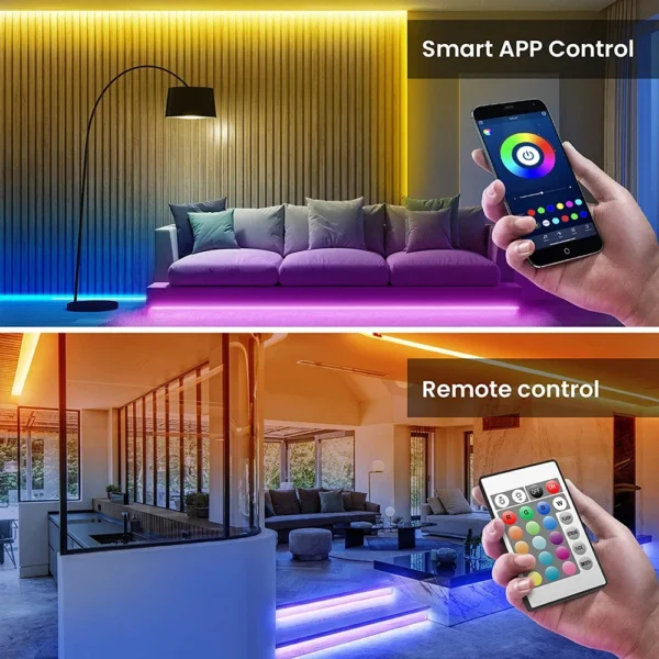Bluetooth LED Strip Lights Smart SMD - Image 12