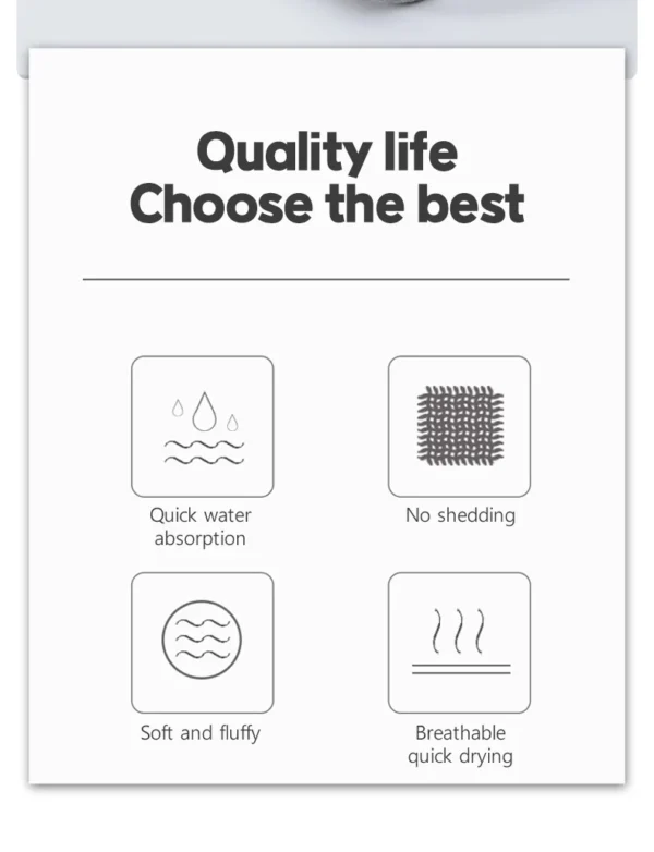 Soft Face Towel for Home - Image 11