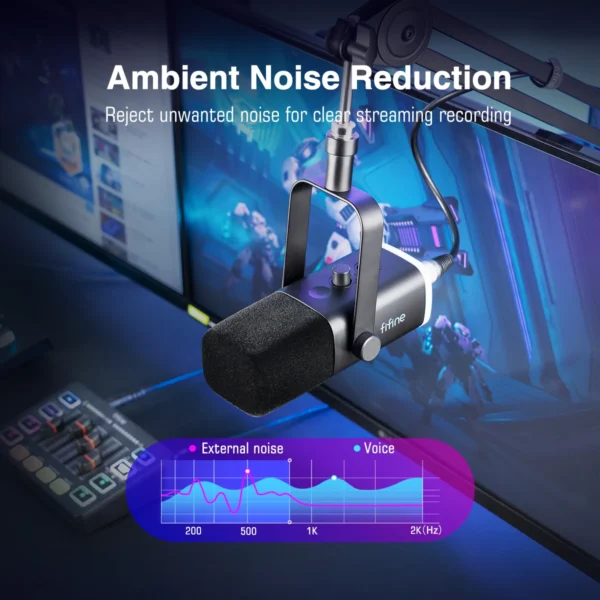 Dynamic Microphone with RGB Control - Image 3