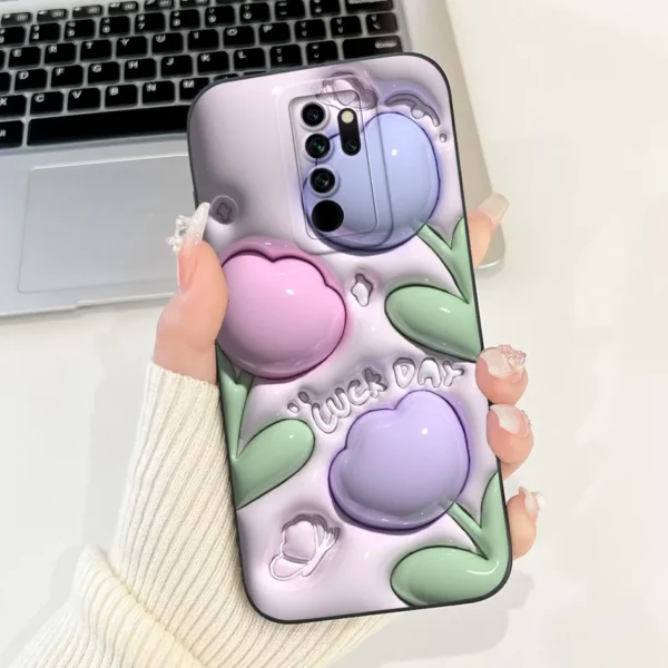 For Xiaomi Redmi Note 8 Pro Case Fashion Painted - Image 26