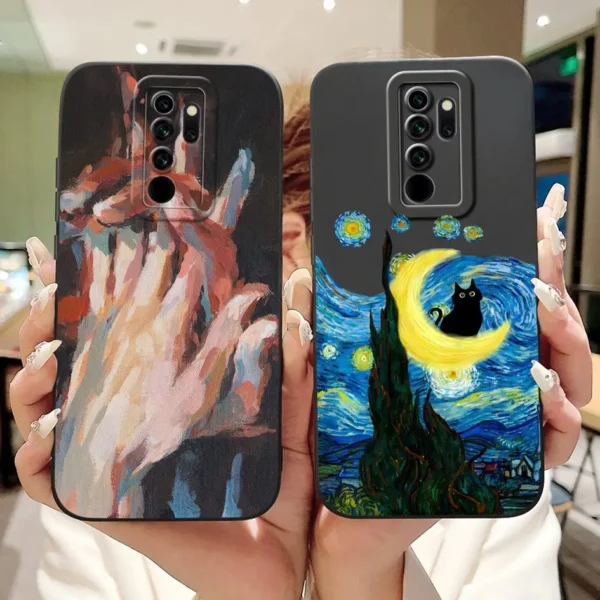 For Xiaomi Redmi Note 8 Pro Case Fashion Painted - Image 3
