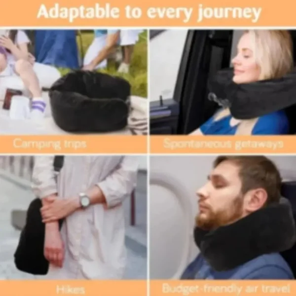 Fillable Travel Neck Pillow - Image 3