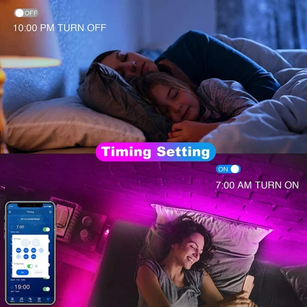 Bluetooth LED Strip Lights Smart SMD - Image 14