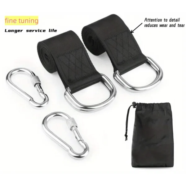 Outdoor Swing Hammock With Safety Belt - Image 9