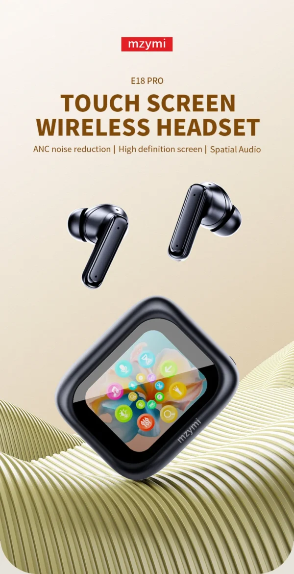 mzyni E18 Pro ANC Wireless Earbuds - Image 13