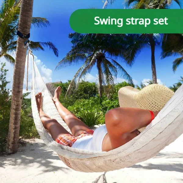 Outdoor Swing Hammock With Safety Belt - Image 5
