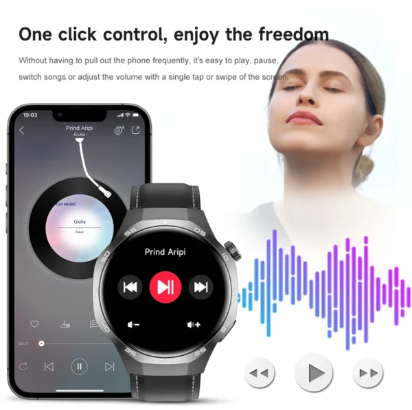 For Huawei Xiaomi GT5 Pro Smart Watch Men - Image 35