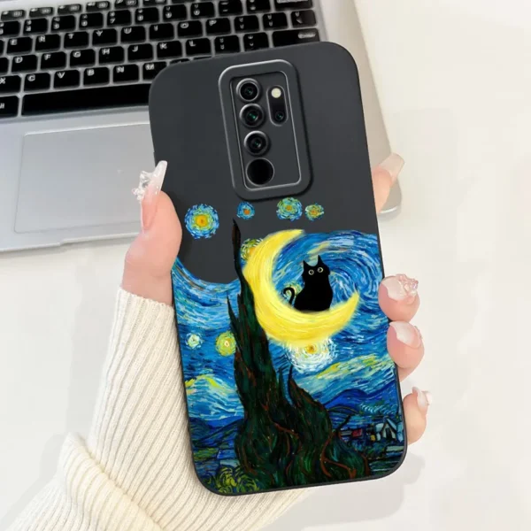 For Xiaomi Redmi Note 8 Pro Case Fashion Painted - Image 28
