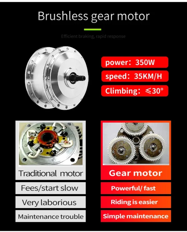 20inch Brushless  Electric Bicycle - Image 12
