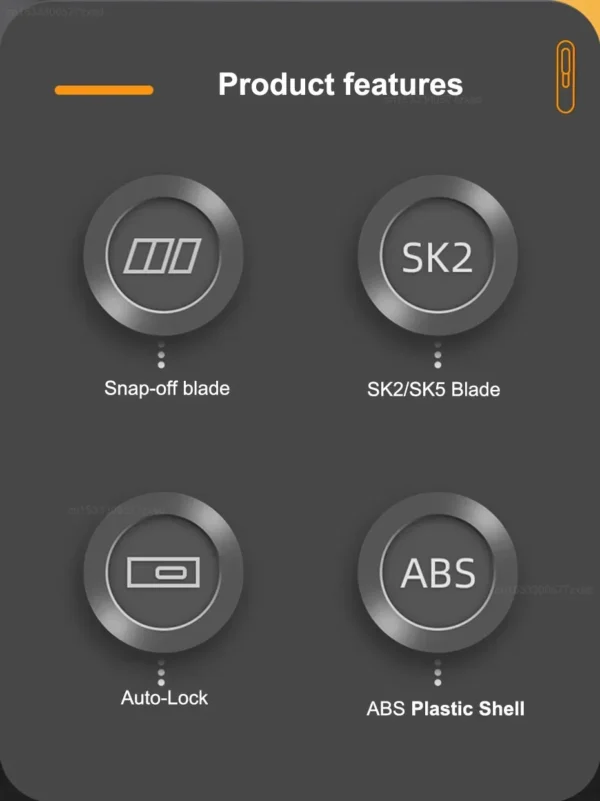 Deli Black Sk2 Blade 3 Styles Tool - Image 11