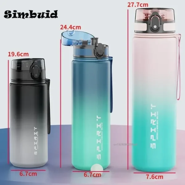 1 Liter Large Capacity Sports Water - Image 2