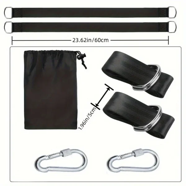 Outdoor Swing Hammock With Safety Belt - Image 8
