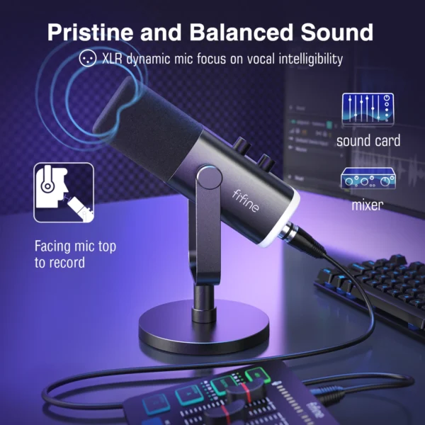 Dynamic Microphone with RGB Control - Image 11