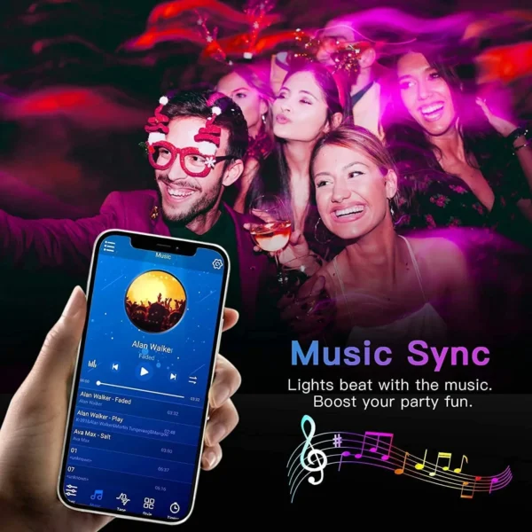 Bluetooth LED Strip Lights Smart SMD - Image 15