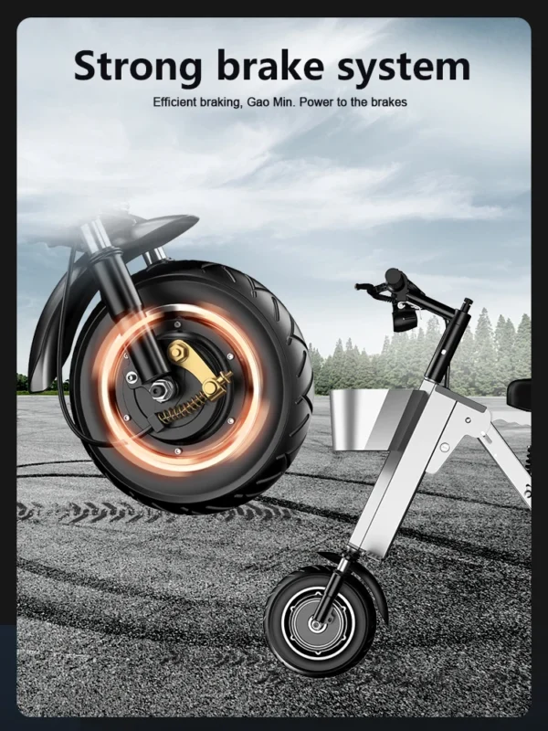 Folding Electric Tricycle Mini Portable - Image 15