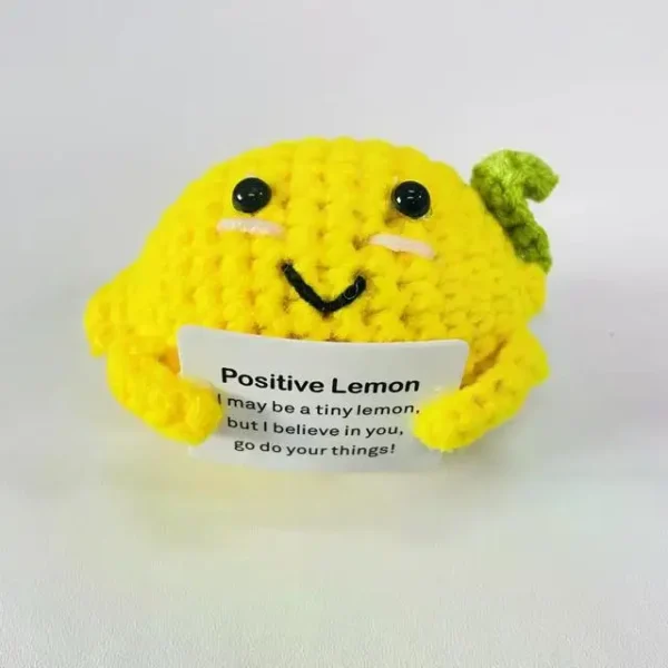 Mini Handmade Plush Wool Knitting Doll - Image 9