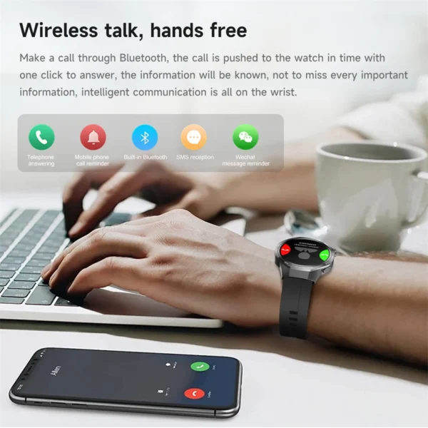 For Huawei Xiaomi GT5 Pro Smart Watch Men - Image 27