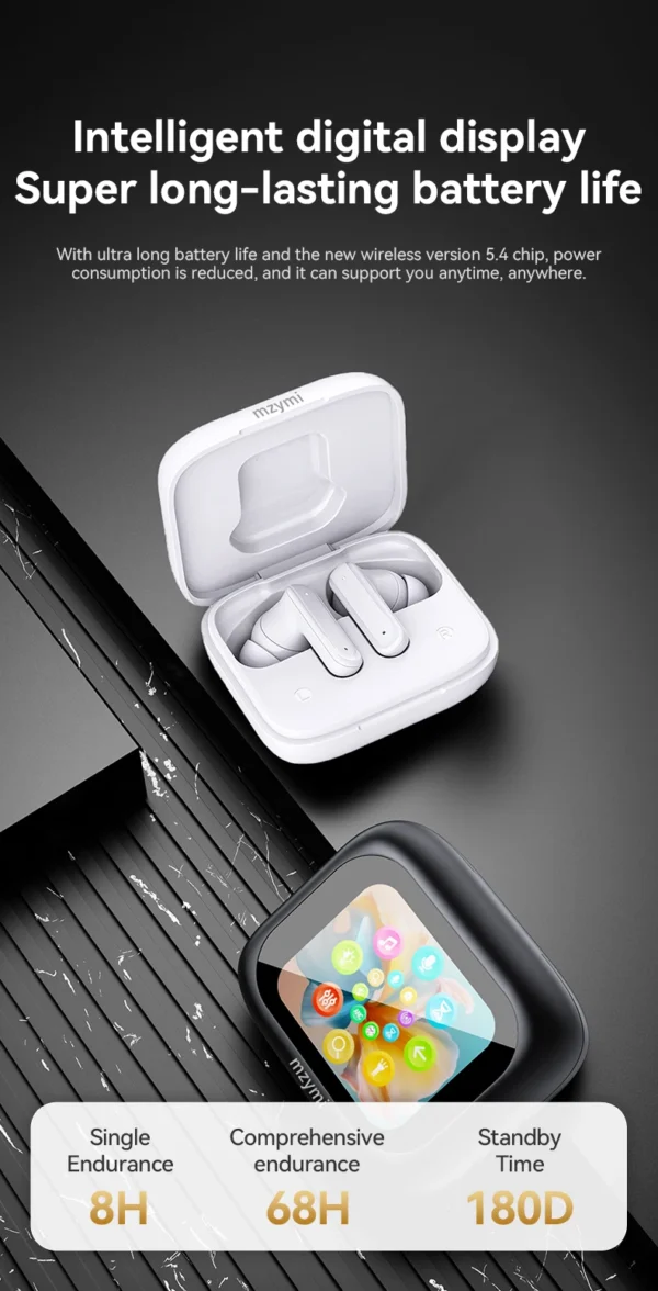 mzyni E18 Pro ANC Wireless Earbuds - Image 29