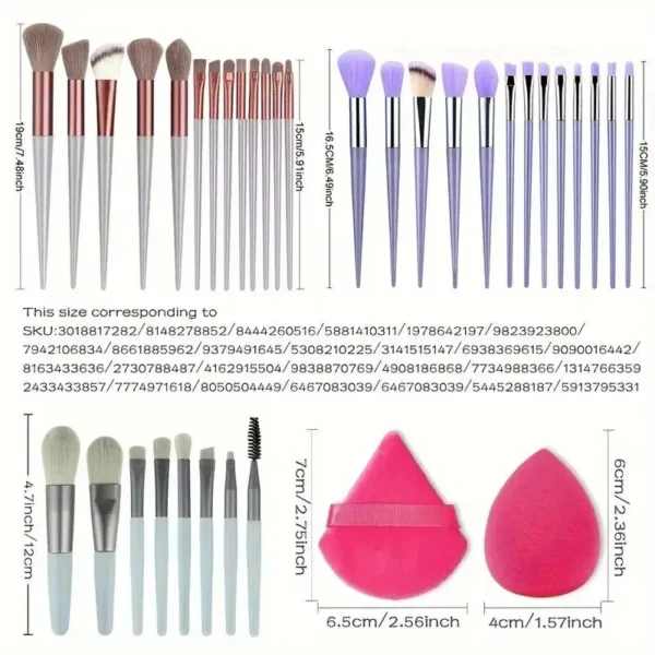 Makeup Brush Set - Image 37