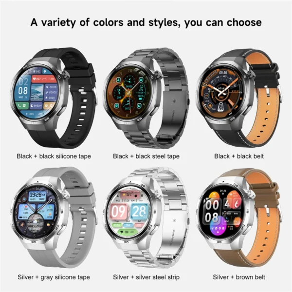 For Huawei Xiaomi GT5 Pro Smart Watch Men - Image 38