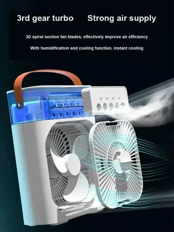 3 In 1 Portable Humidifier Fan - Image 10