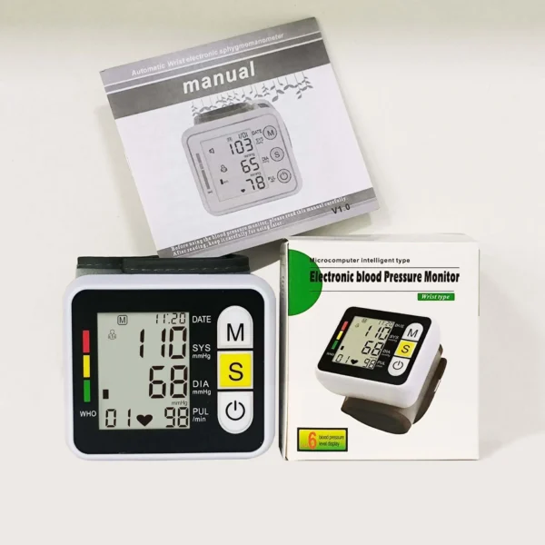 Blood Pressure Monitor Heart Rate Pulse Meter - Image 6