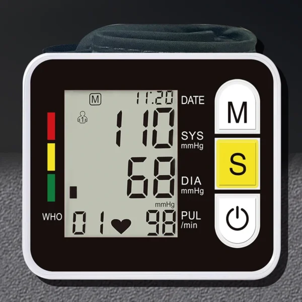 Blood Pressure Monitor Heart Rate Pulse Meter - Image 2