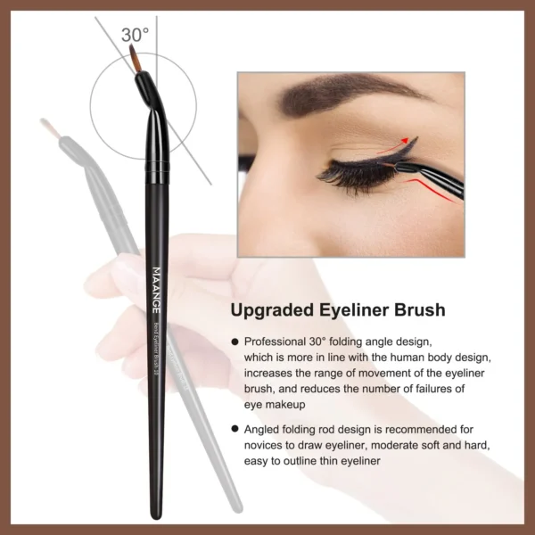 25 Pieces Makeup Brushes Kit - Image 5