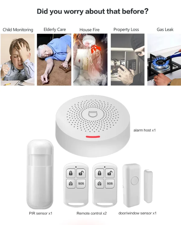 Wifi Tuya Home Alarm System - Image 8