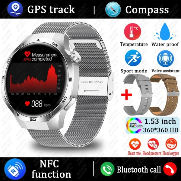 For Huawei Xiaomi GT5 Pro Smart Watch Men - Image 7