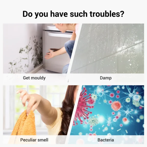 Electric Portable Dehumidifier Air Purifier - Image 8
