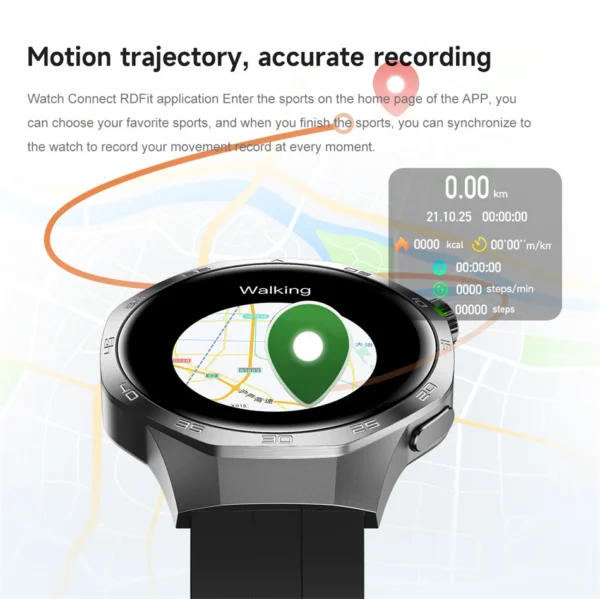 For Huawei Xiaomi GT5 Pro Smart Watch Men - Image 30