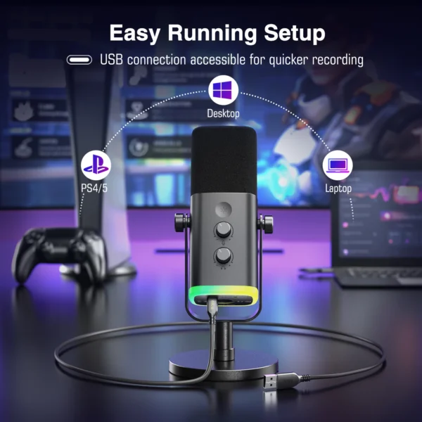 Dynamic Microphone with RGB Control - Image 12
