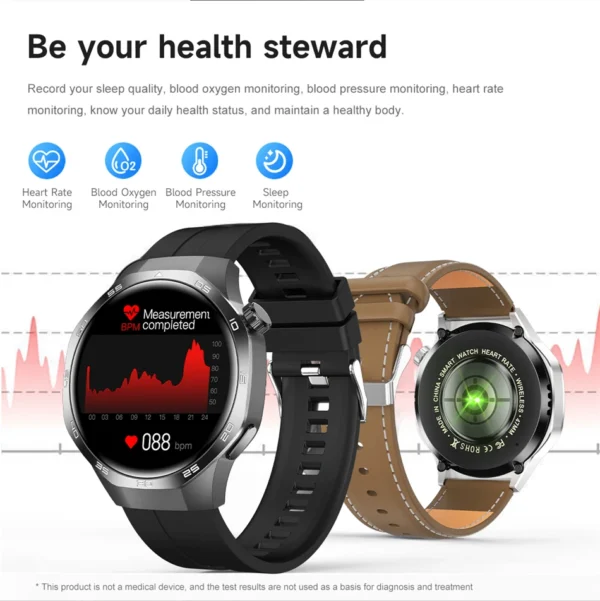 For Huawei Xiaomi GT5 Pro Smart Watch Men - Image 31