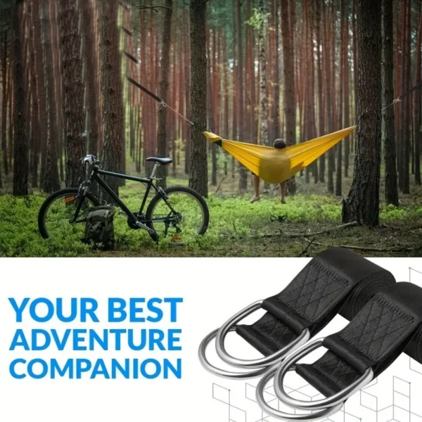 Outdoor Swing Hammock With Safety Belt - Image 4