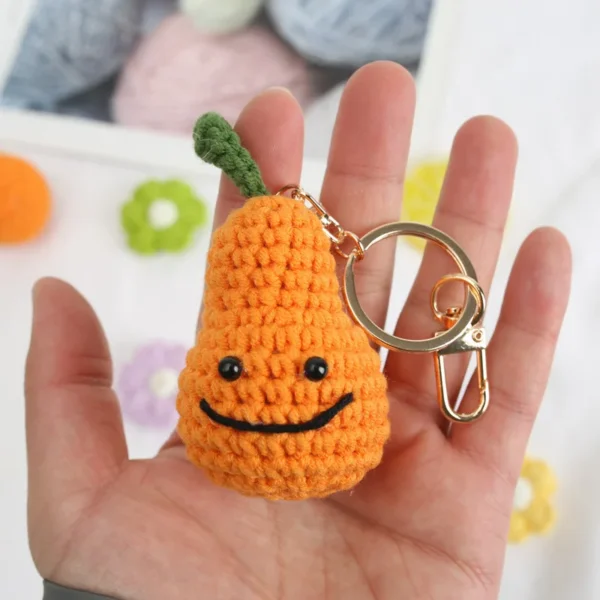 Mini Handmade Plush Wool Knitting Doll - Image 6