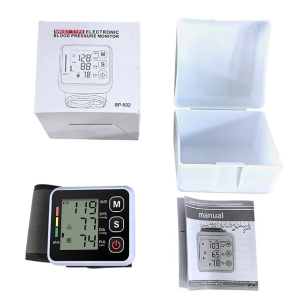 Blood Pressure Monitor Heart Rate Pulse Meter - Image 11