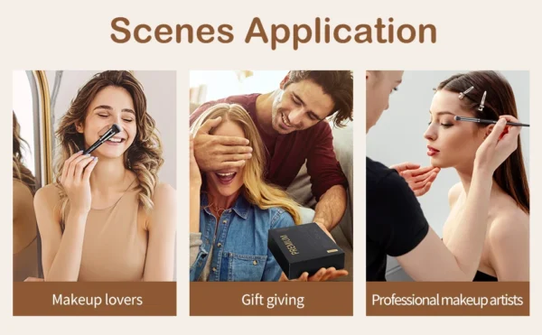25 Pieces Makeup Brushes Kit - Image 13