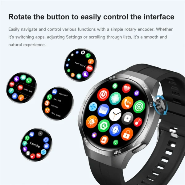 For Huawei Xiaomi GT5 Pro Smart Watch Men - Image 25