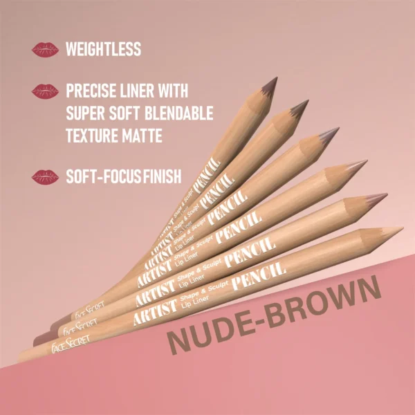 Face Secret Artist Shape Sculpt Lip Liner Pencil Set - Image 13