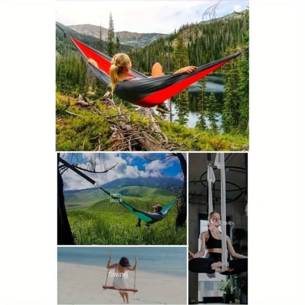 Outdoor Swing Hammock With Safety Belt - Image 10